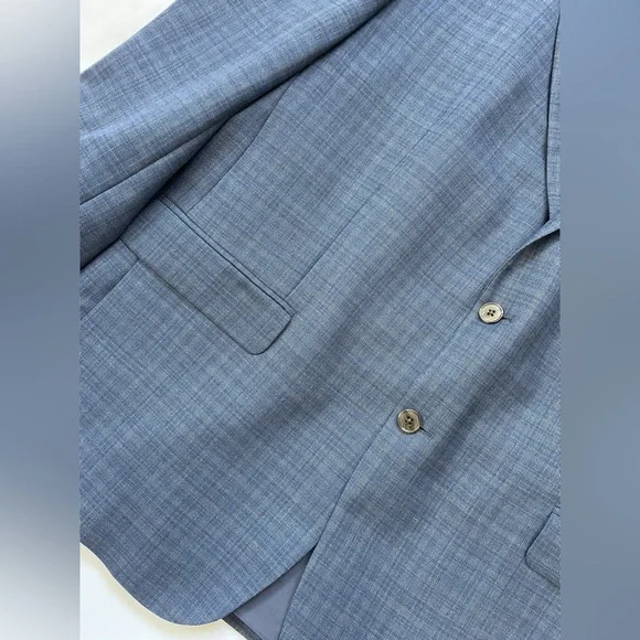 NEW Jos. A. Bank men's suit size 50 Plaid Blazer Sport Coat Jacket 100% wool